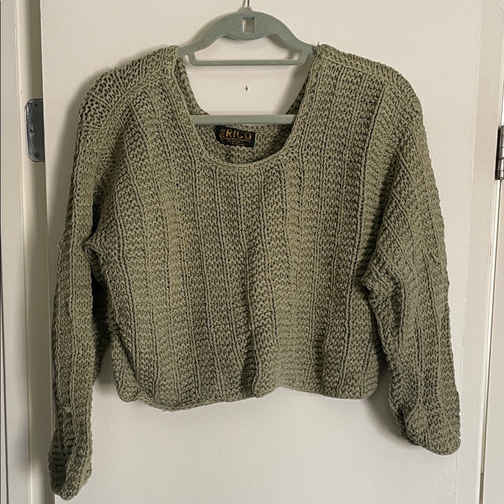Rico Knit Cropped Sweater